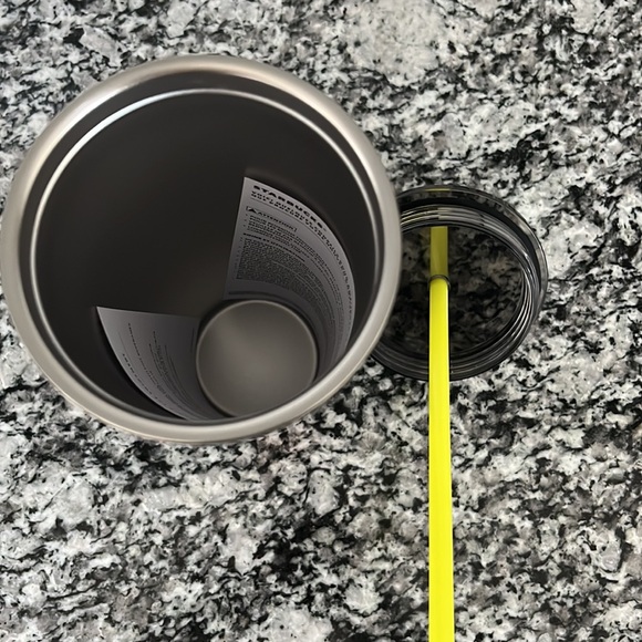 🖤NWT🩷 RARE Starbucks Retro Colorful Tumbler Cold Drink Venti Black 24oz - Picture 9 of 9